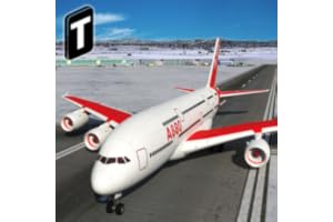 Snow Cargo Jet Landing 3D