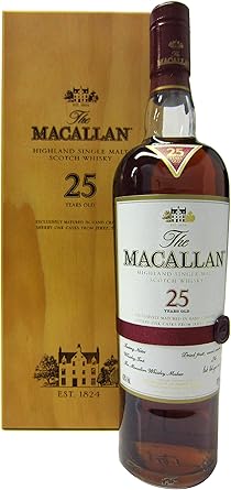 Whisky The Macallan 25 Years 700 Ml Amazon Com Mx Alimentos Y Bebidas