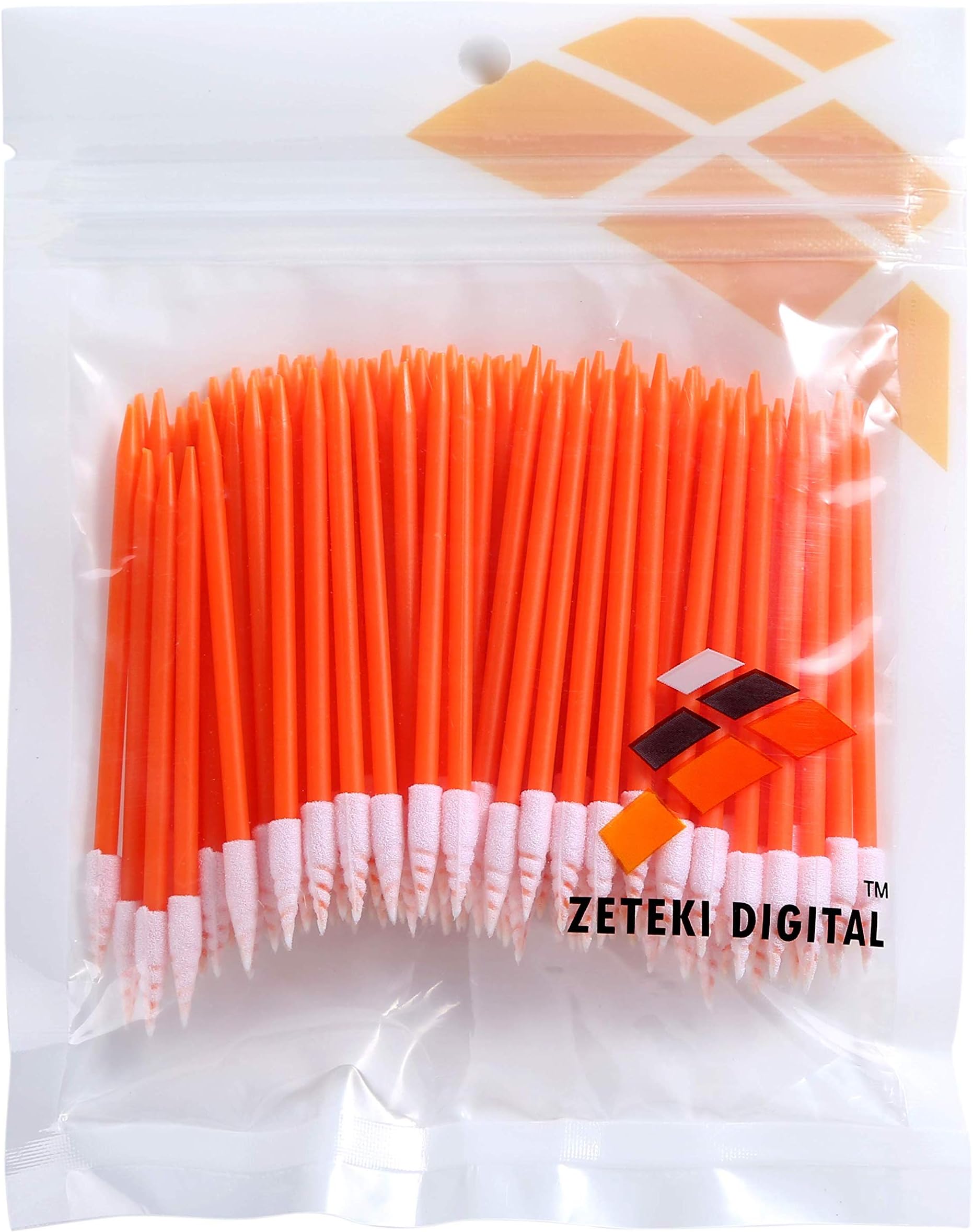 Grehge 0pcs Foam Tip Cleaning Swabs Sponge Stick for Inkjet Printer, Printhead, Camera, Cleanroom, Optical Lens, Gun, Automotive Detailing, Optical Equipment ... ...