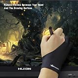 Huion Cura CR-01 Artist Glove for Graphics Tablet - One Size, Ambidextrous view 3