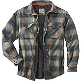 Legendary Whitetails Men's Thermal Lined Shirt Jacket Plaid Flannel Polyfill Insulated