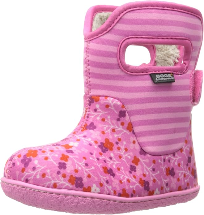 Wide Snow Boots for Toddlers Lightweight, Flexible, Waterproof, and