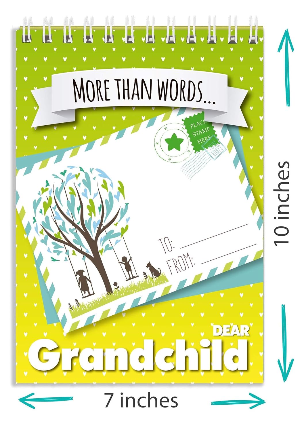 写真を貼り付けます B07f6gys 今すぐ書きましょう スクラップブック Grandchild メモリーブック おばあちゃんへの美しい贈り物 ステッカー0枚とインスピレーションを与えるラブ引用句 ベビーアルバム 21a W新作 送料無料