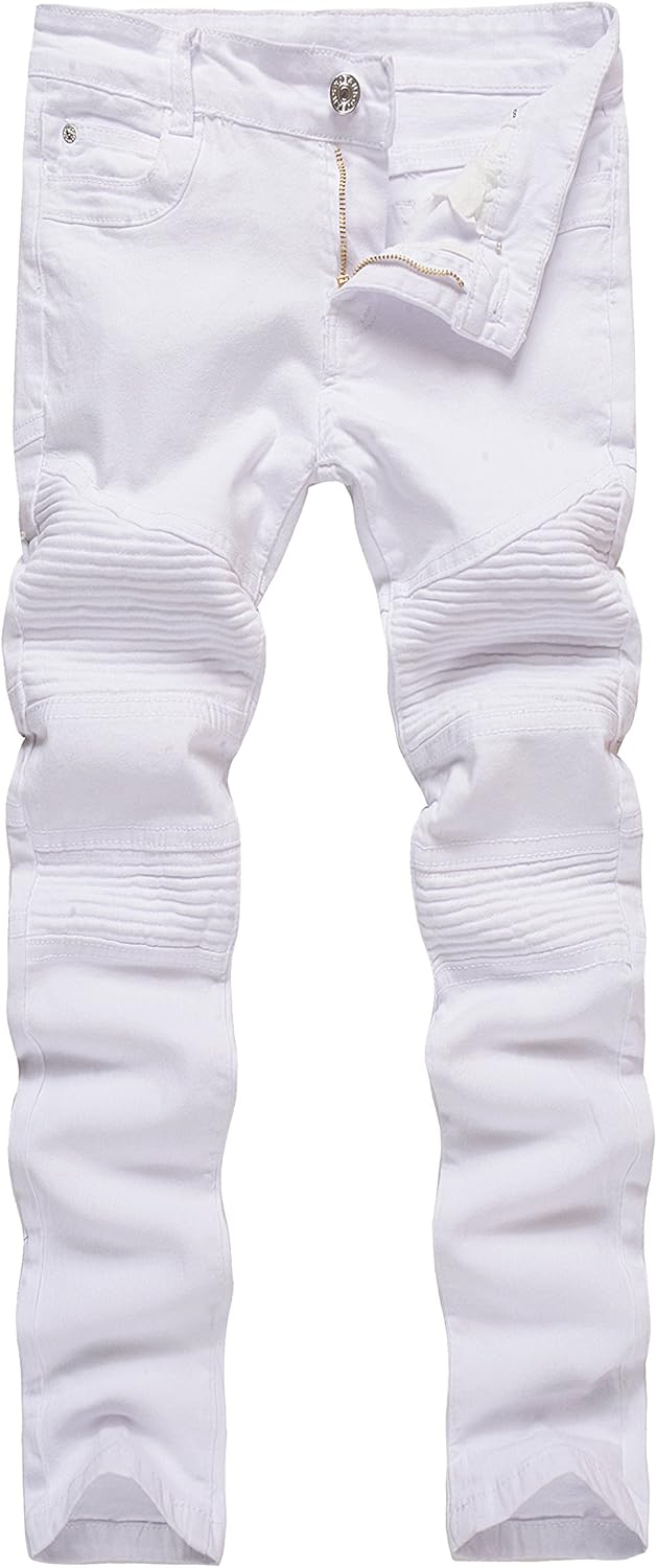 boys skinny moto jeans