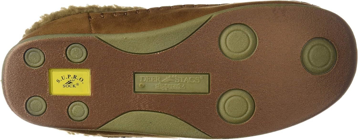  | Deer Stags Slipperooz Men's Nordic S.U.P.R.O Sock Cushioned Indoor Outdoor Clog Slipper | Mules & Clogs