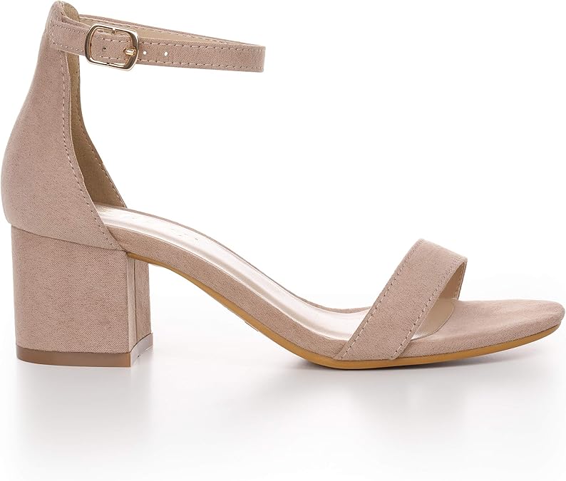 nude low heel shoes