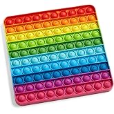 hand2mind Hundred Board Sensory Bubble Popper, Ages 3+ | Fidget Toys, Multiplication Board, Math Manipulatives, Fine Motor Toys, Fidgets for Classroom, Calm Down Corner Supplies