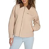 Levi's Women's Zip Up Utility Jacket With Collar