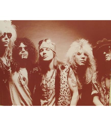 Amazon.com: RP Axl Rose & Slash GNR Signed Photo 8x10, Reprint COA