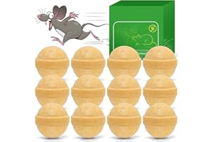 YJOO Natural Mouse Mice Repellent -12 Pack of Rodent Rats Repellent Peppermint Oil to Repel Mice and Rats - Mice Rat Repellent for Engines Home Indoor & Outdoor - Squirrel Deterrent Pet & Humans Safe