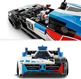 LEGO Speed Champions BMW M4 GT3 & BMW M Hybrid V8 Race Cars view 4