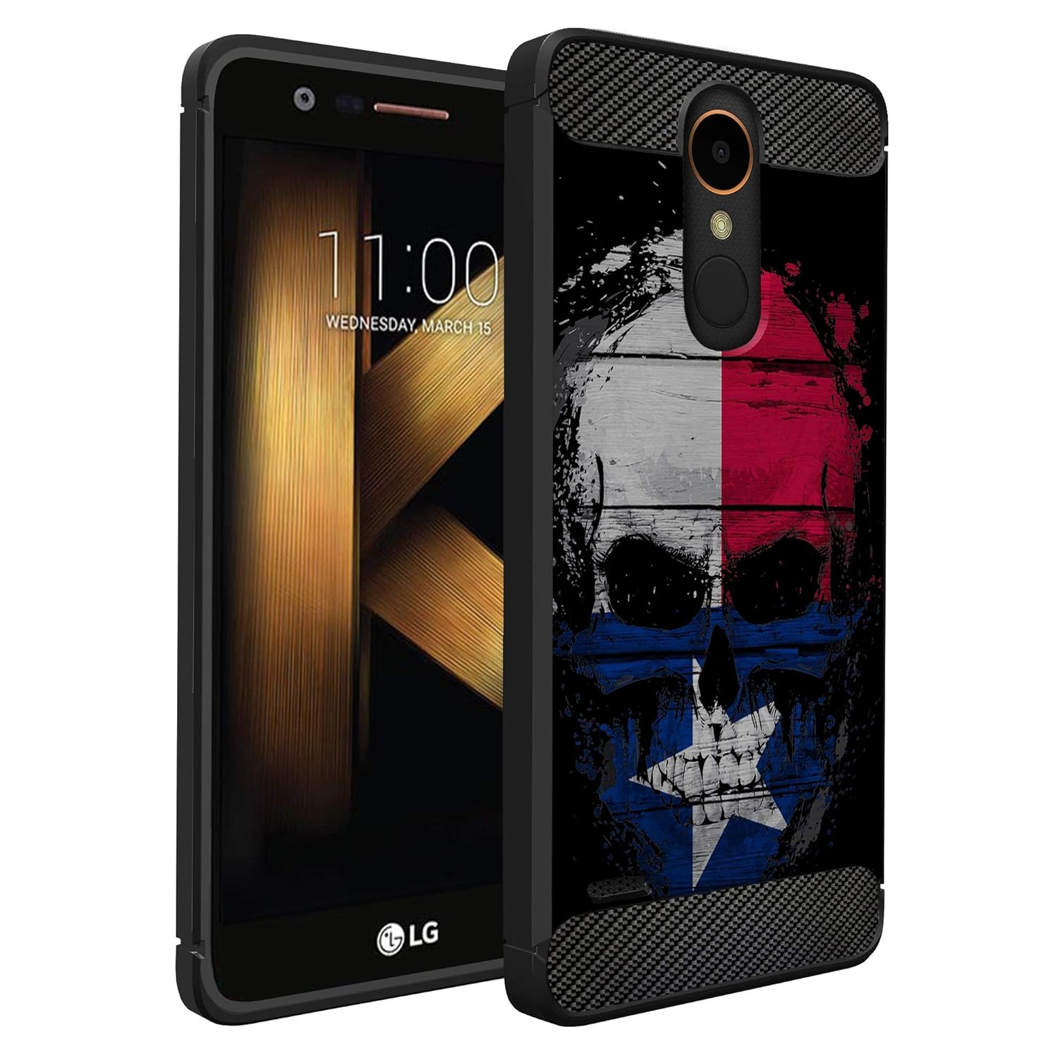 Best Lg Dynasty Tribute Phone Case With Screen Protector Skull