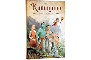 Illustrated Ramayana For Children (Black and White)