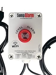 Sump Alarm Wifi Water Sensor, Wireless Sump Pump
