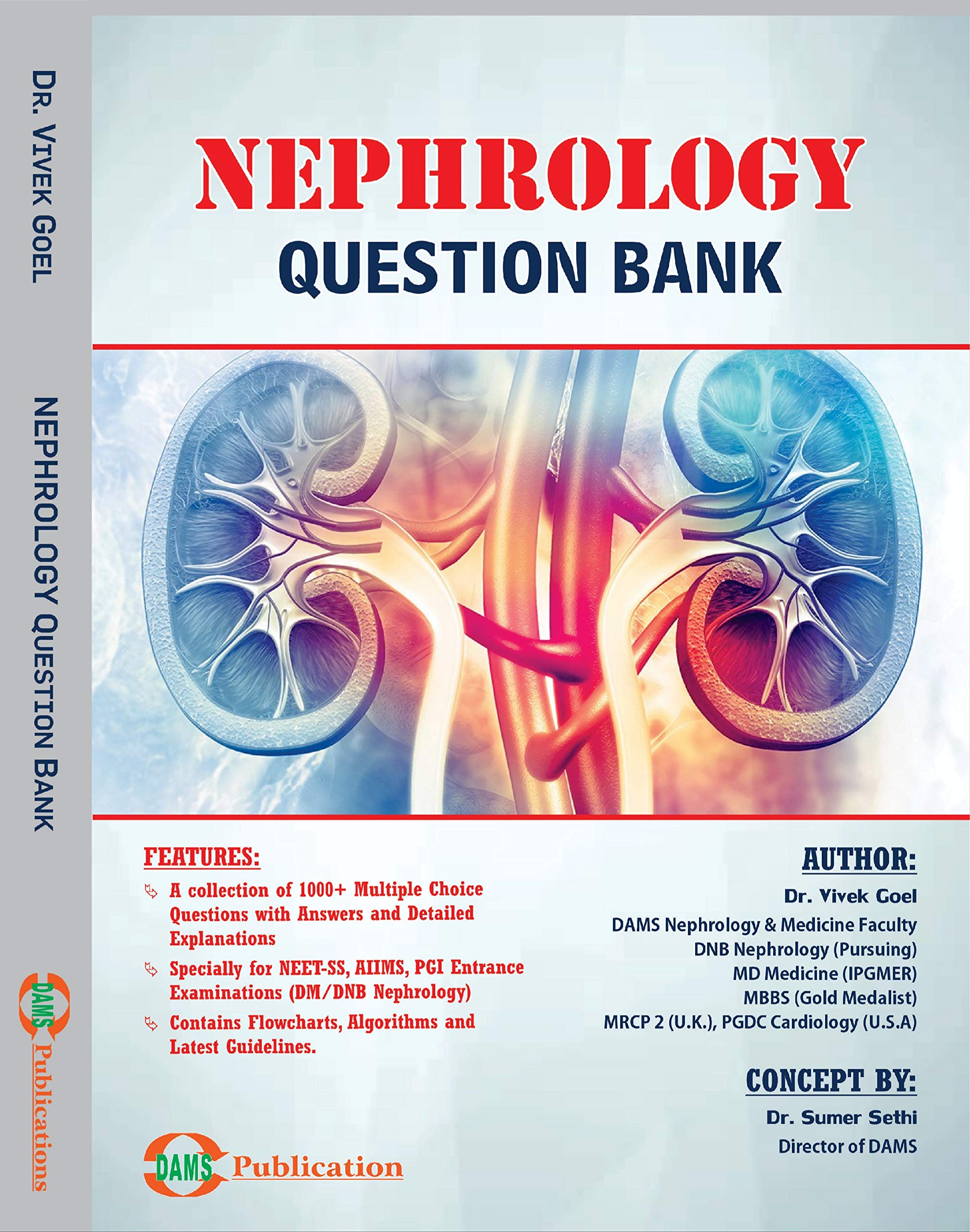 DAMS Nephrology-Question Bank 2020 (Specially for NEET-SS, AIIMS, PGI Entrance Examination)