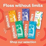 Plackers Micro Mint Flossers 150 Count Fold-Out Toothpick Easy Storage Sure-Zip view 7