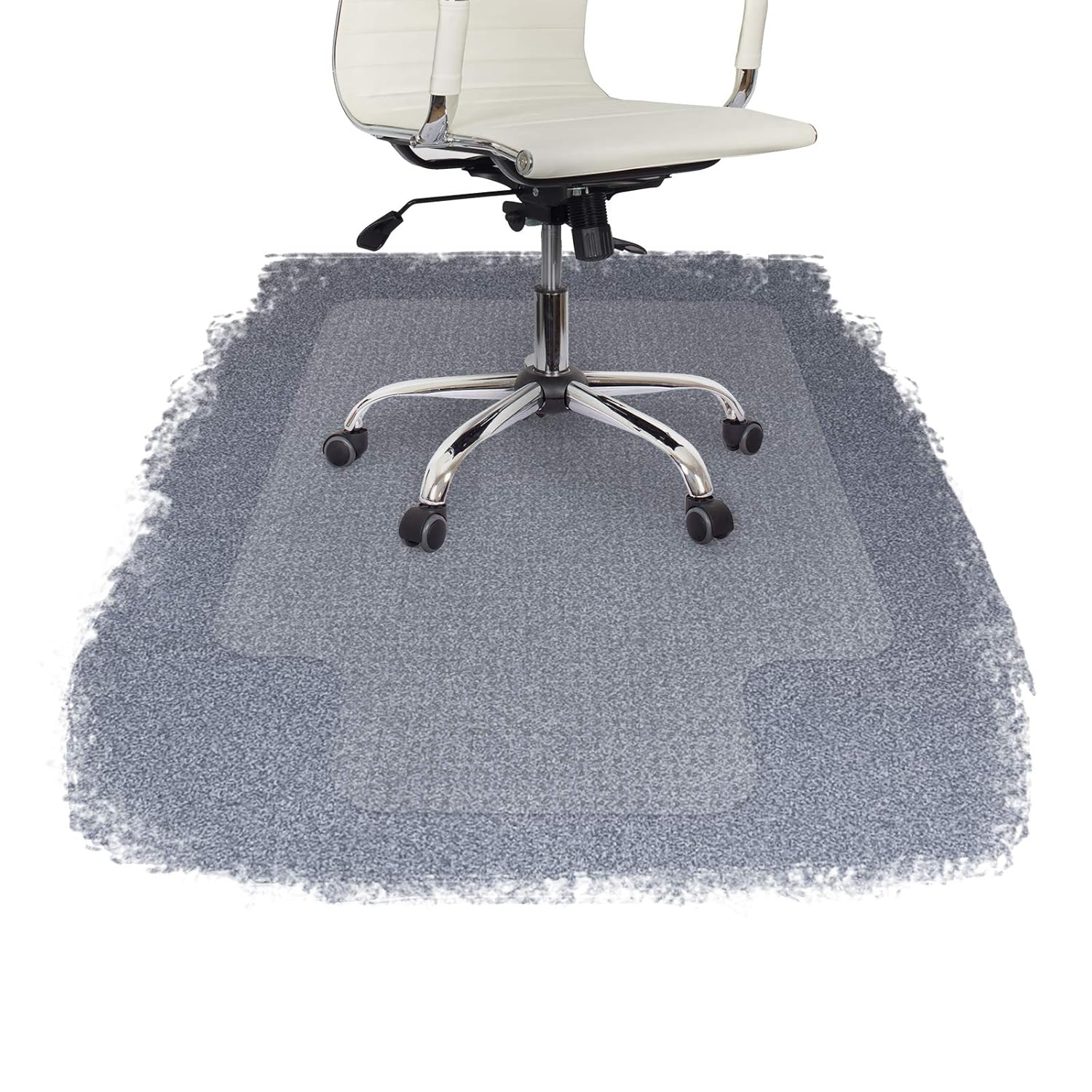 FloordirektPRO Office Chair Mat 115x134cm with Lip Multiple Sizes