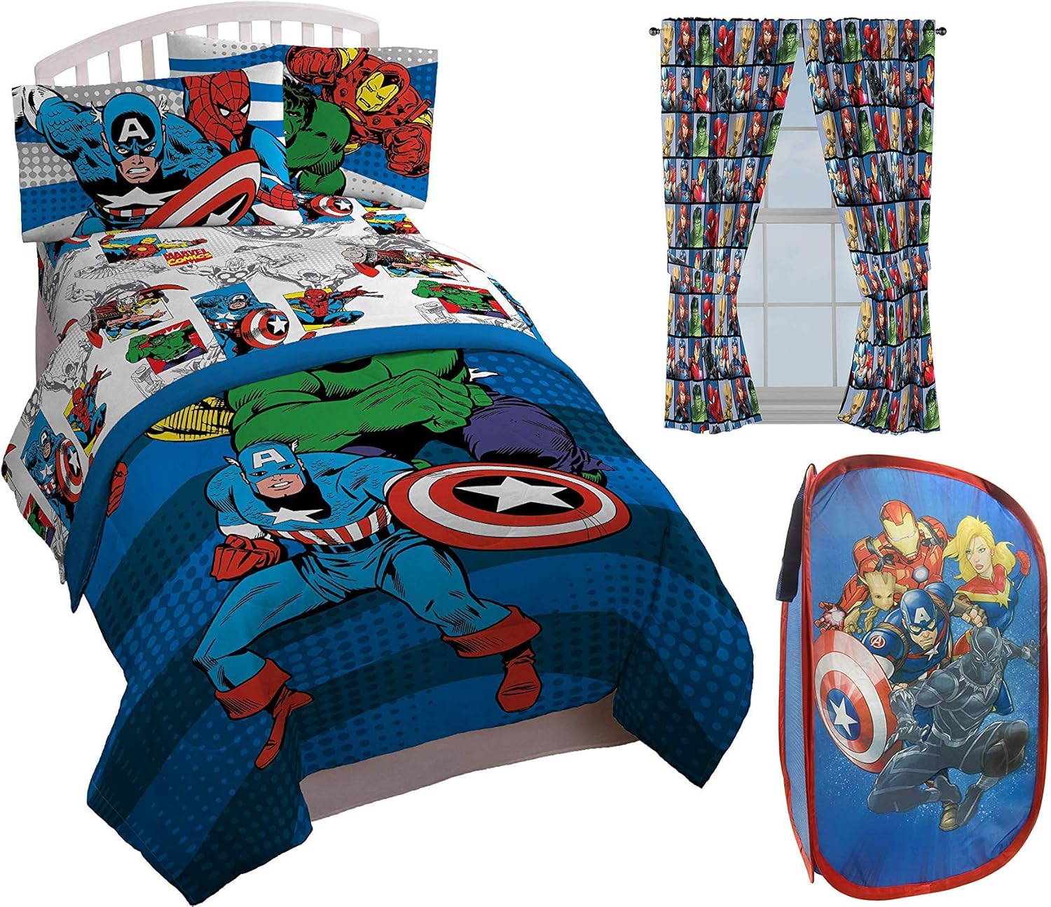 avenger twin bedding set
