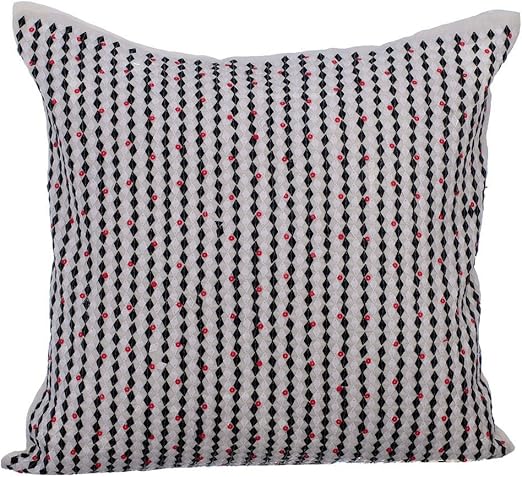 Amazon Com The Homecentric Handmade White Euro Size Pillow Covers