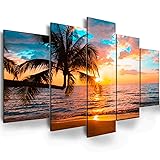 EPHANY Abstract beach canvas wall art Landscape Art