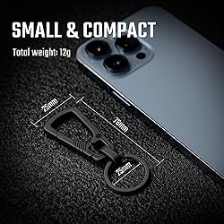 KeyUnity KM04 Titanium Carabiner Keychain