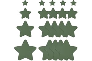 ZZXLLRO 20Pcs Down Jacket Repair Patches Waterproof Self Adhesive Pre-Cut Nylon Repair Patches Kit for Jackets Coats Clothing Tents Sleeping Bags, Star