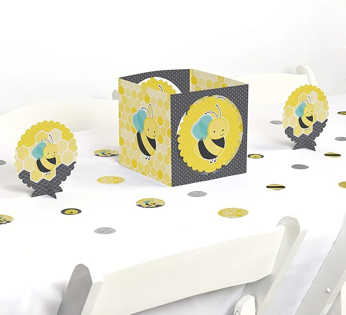 Amazon Com Big Dot Of Happiness Honey Bee Baby Shower Or