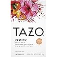 TAZO Passion Herbal Tea Bags, Iced or Hot, Caffeine-Free, 20 Total Tea Bags