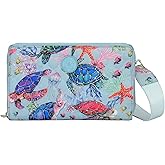 Anuschka Wanderlust Quilted Fabric Collection Women's Organizer Crossbody