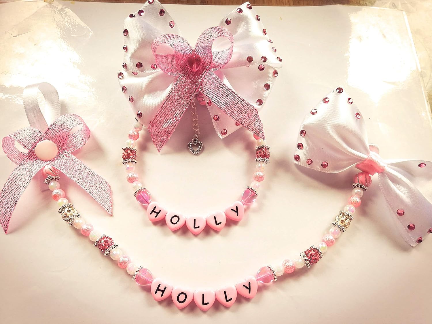 personalised pram clips