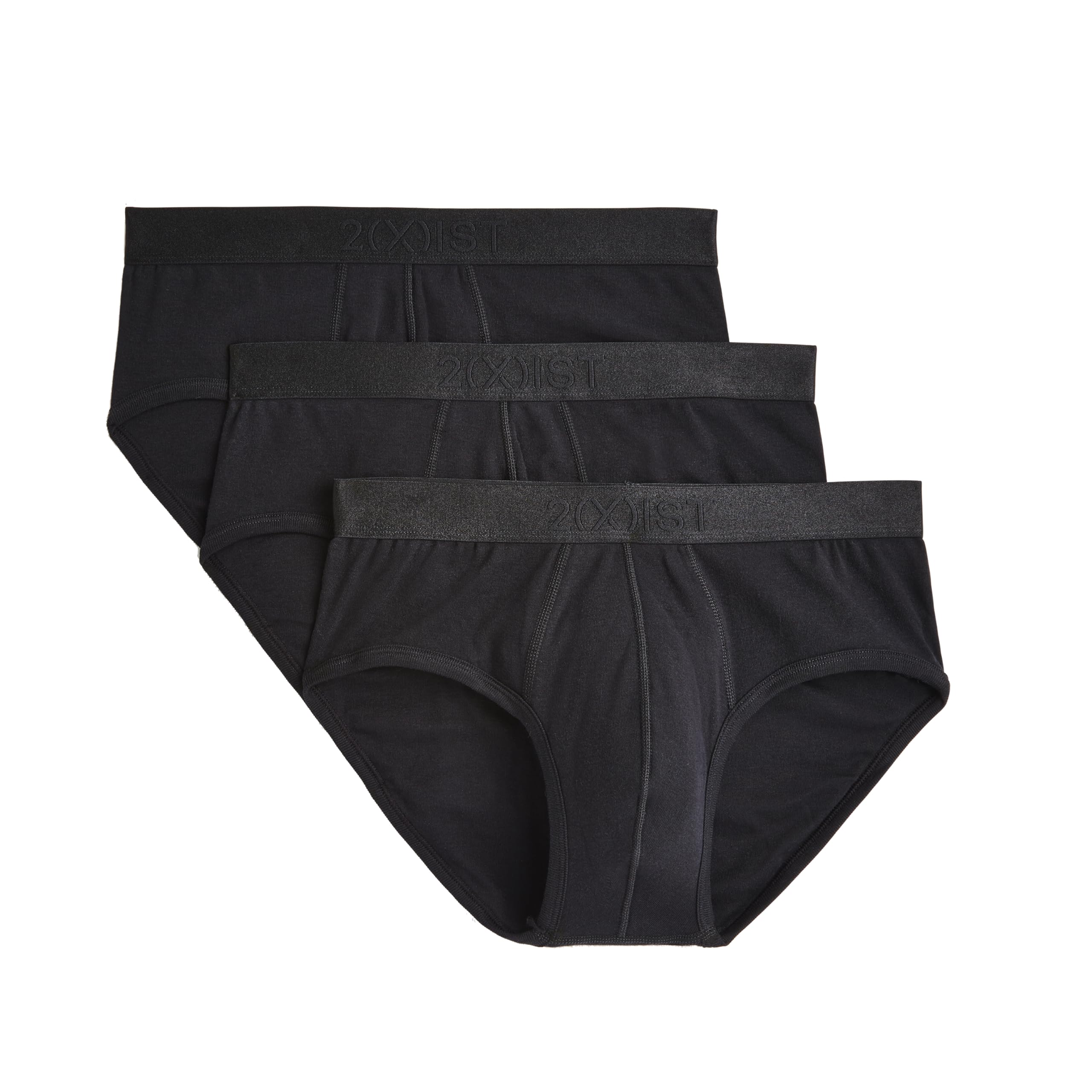 Photo 1 of 2(X)IST Men's Pima Cotton Contour Pouch Brief 3-Pack