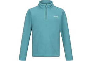 Regatta Great Outdoors Childrens/Kids Hot Shot II Half Zip Fleece Top (11-12 Years) (Bristol Blue)