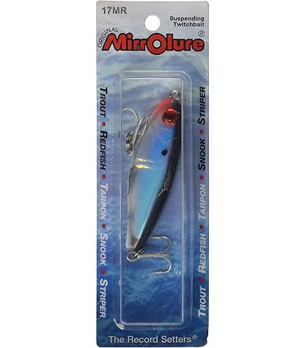 Amazon.com : Mirrolure 52MR-FT Classic Sink Twitch Blue Bk