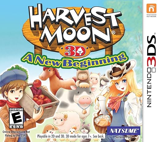 Harvest Moon A New Beginning Nintendo Ds Amazon De Games