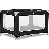 Dream On Me Zodiak Baby Playard, Breathable Mesh Sides, Soft Comfortable Mattress, Quick & Easy to Fold with Travel Carry Bag