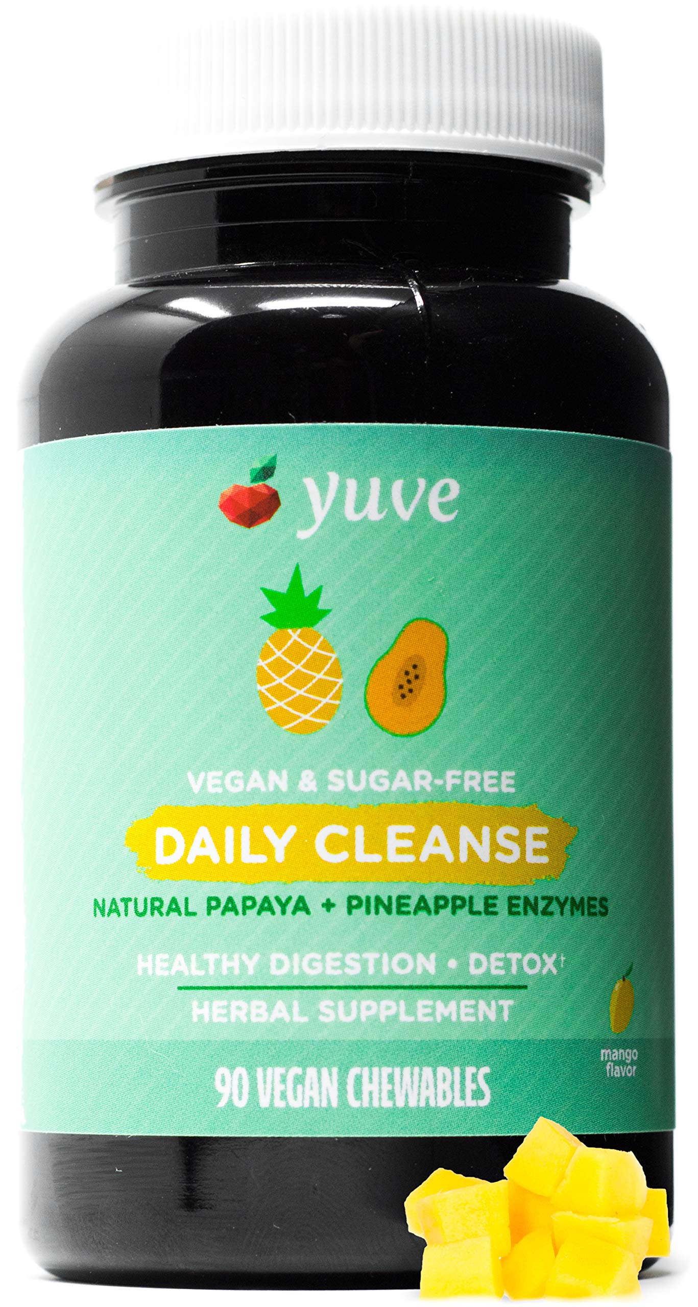 Buy Yuve All Natural Papaya Chewable Digestive Enzymes SugarFree s Boosts Digestive System
