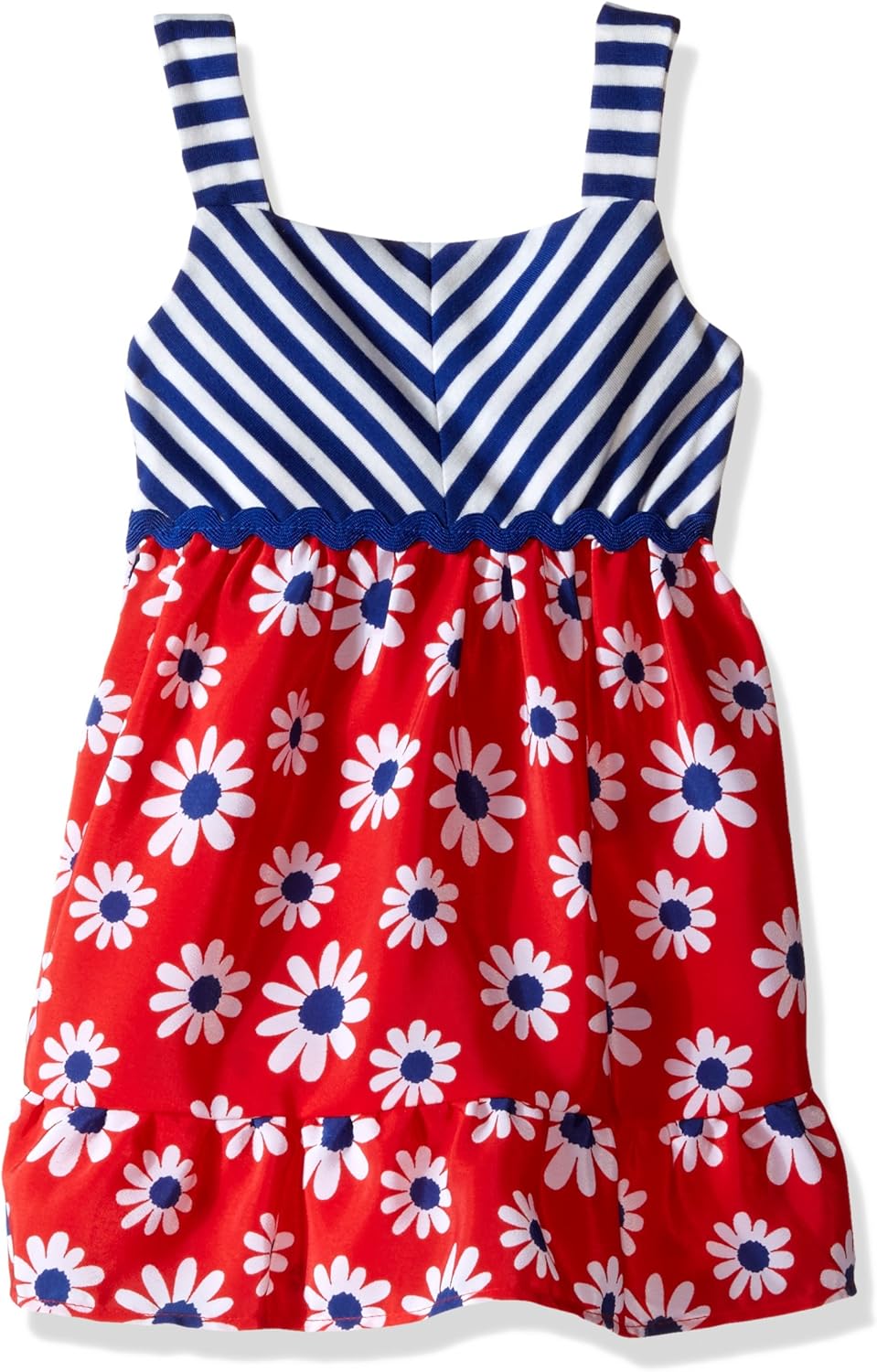 red white and blue sundress