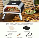 Sedol Gas Pizza Oven Portable Stainless Steel Indoor Outdoor Camping BBQ Pizza view 3
