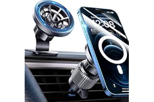 Ossvaln for Magsafe Car Mount [20 Strong Magnets] Magnetic Phone Holder for Car Dashboard [Hands Free] Cell Phone Magsafe 3 Car Mount Fit iPhone 15 14 13 Pro Max Pro Plus Mini MagSafe Case All Phone