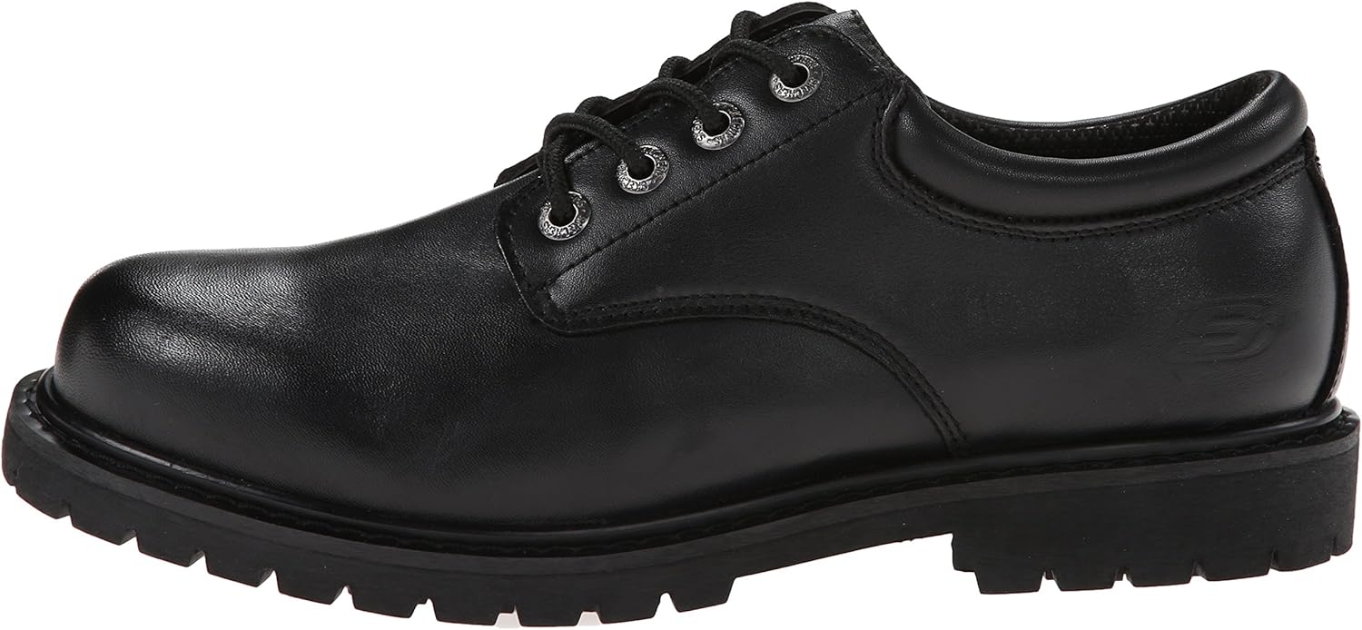 Skechers for Work Men's Cottonwood Elks Slip Resistant Shoe: Shoes