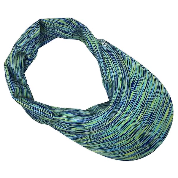 SCUNCI HEADWRAP VISOR ASSORTED, 1 COUNT