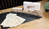 UGEARS Harry Potter Hogwarts Express Wooden Train Set 3D Puzzle Kit view 6