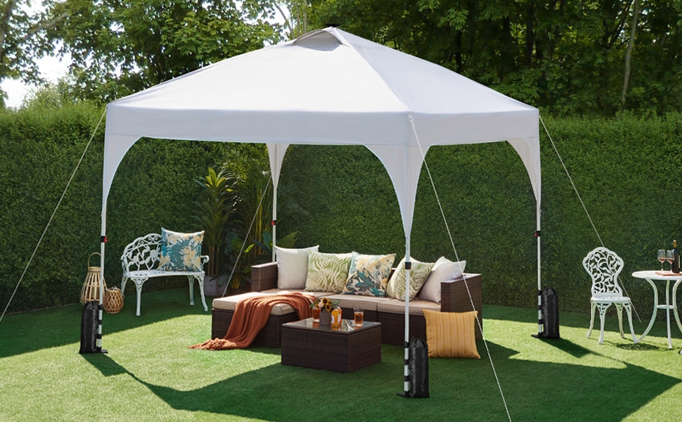 Yaheetech 10x10ft Pop Up Canopy Tent Review: Solar-PLED Portable Shelter image 31