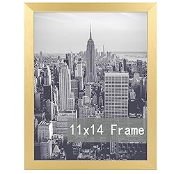 11x14 Picture Frame in Gold - Horizontal and