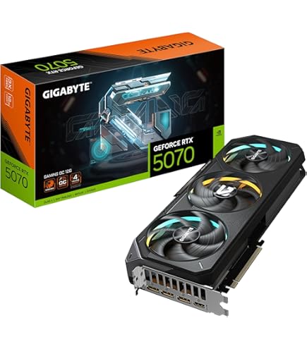 Placa de Vídeo Gigabyte GeForce RTX 5070 AORUS Master 12GB