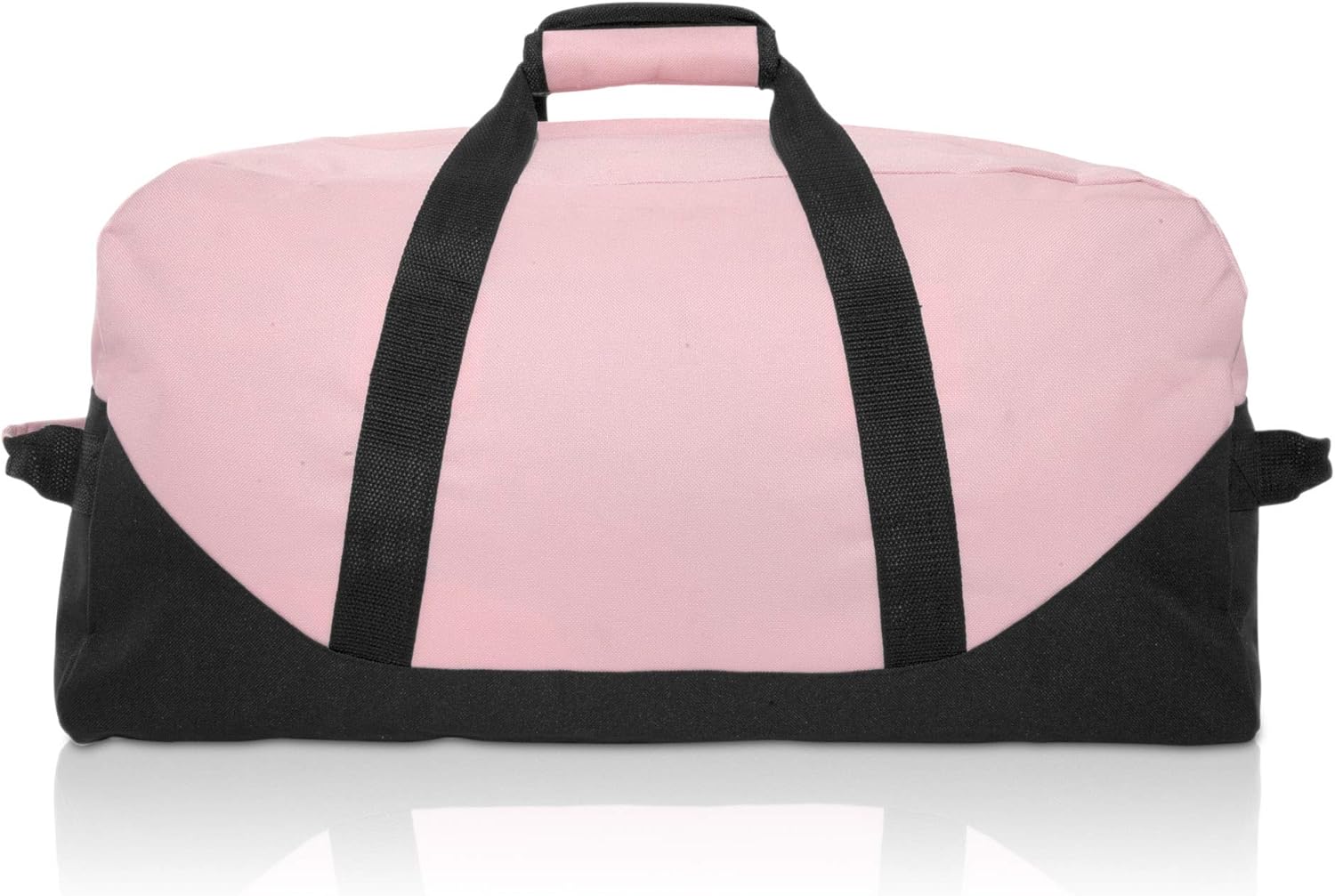 21" Large Duffle Bag with Adjustable Strap (Pink): Clothing