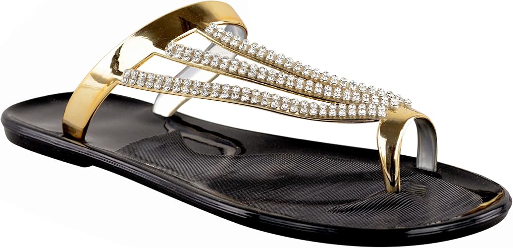diamante jelly sandals uk