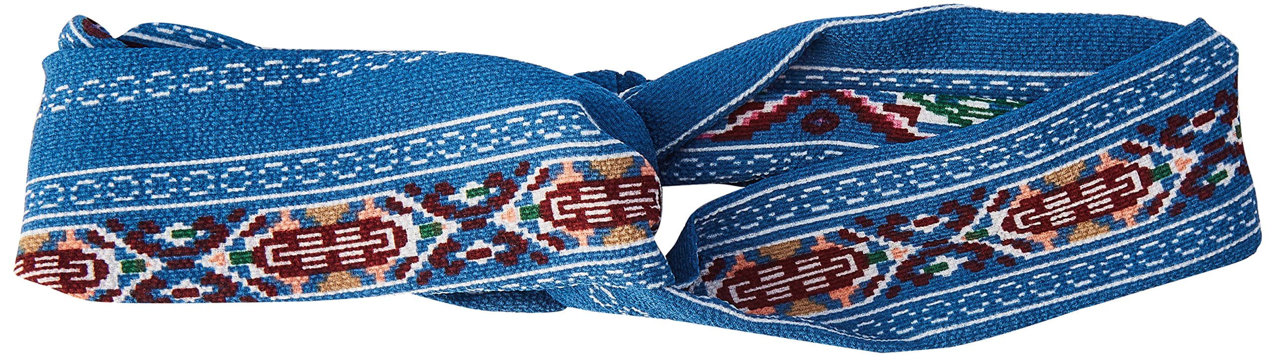 KAEHA SUN-076-02a Textile Headband for Women and Girls Bohemian Design, Blue