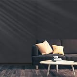 Arthome Black Wallpaper Peel and Stick 43.5x610cm Matte Self Adhesive view 4