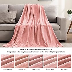 BEDELITE Fleece Blanket King Size Blankets for